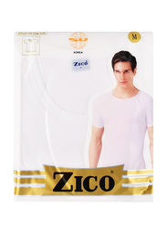 Zico Cotton Undershirt for Men's - White - Medium