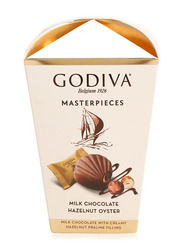 Godiva Milk Chocolate Hazelnut Oyster Gift Box - 119g