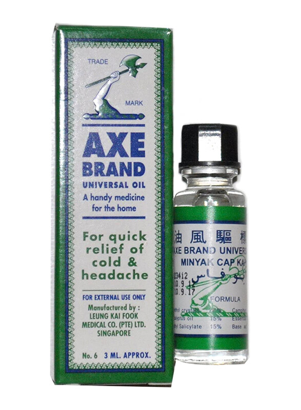 

Axe Universal Oil for Cold & Headache, 3ml