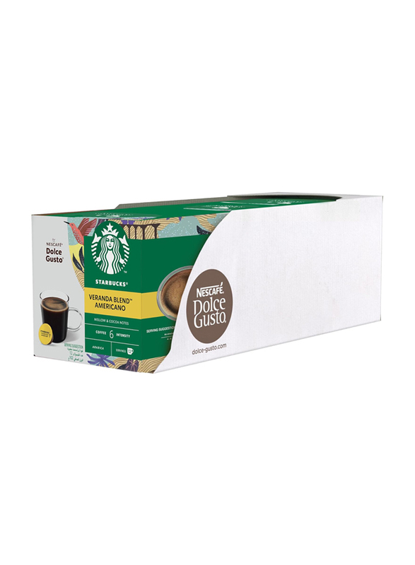 Starbucks Veranda Blend By Nescafe Dolce Gusto Coffee Capsules, 3 x 12 Capsules