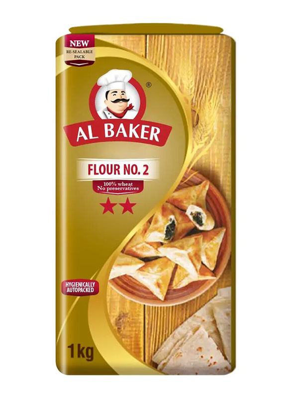 Al Baker Flour No.2, 1 Kg