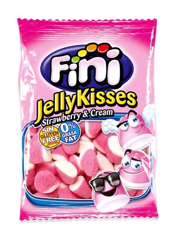 

Fini Strawberry Kisses, 90gm