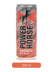 Power Horse Red Rush Pomegranate Energy Drink Can, 250ml