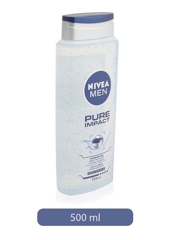 Nivea Pure Impact Fresh Scent Shower Gel, 500ml