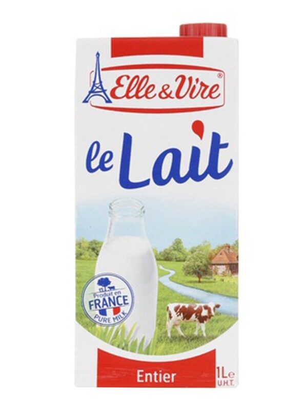 

Elle & Vire Full Fat Milk Full Cream, 1 Liter