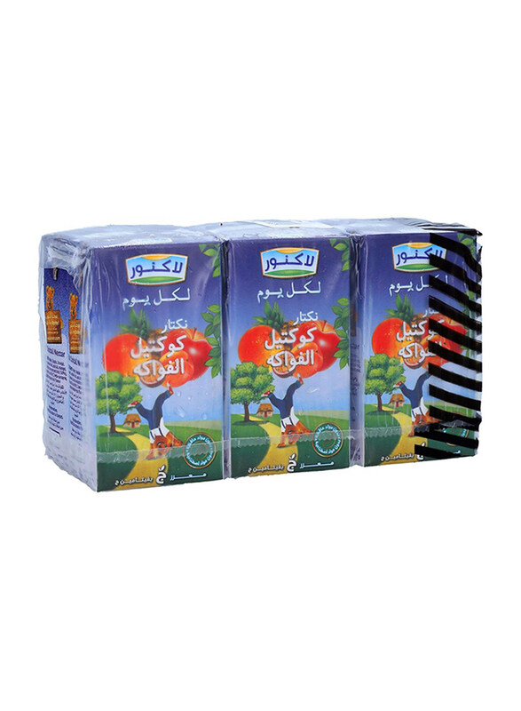 

Lacnor Junior Juice Fruit Cocktail - 6 x 125ml