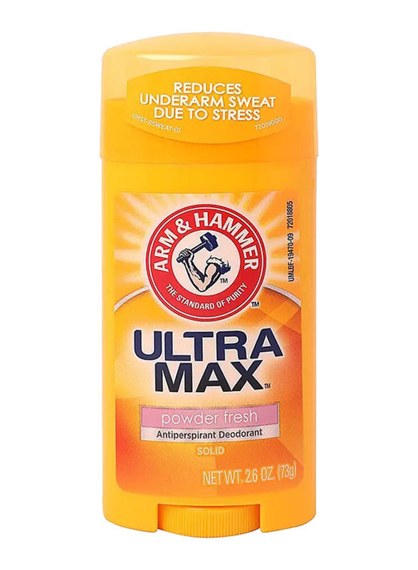 Arm & Hammer Ultra Max Powder Fresh Antiperspirant Deodorant, 73g