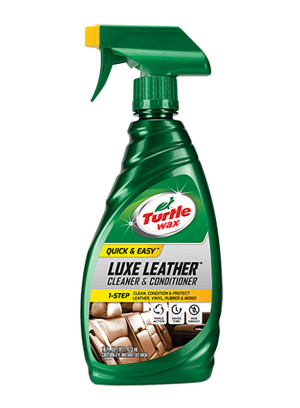 

Turtle Wax Quick & Easy Luxe Leather Cleaner & Conditioner Wax, 473ml