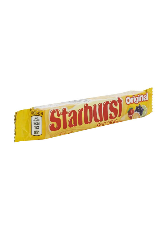

Starburst Fruit Chew Stick, 45g