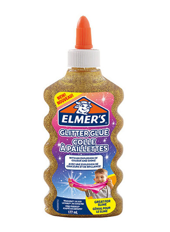 

Elmer's Glitter Glue 177ml, Gold