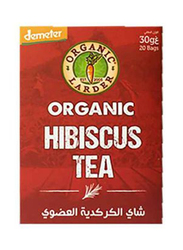 Organic Larder Organic Hibiscus Herbal Tea, 30g