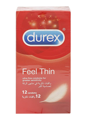 Durex Fetherlite Condoms - 12 Pieces