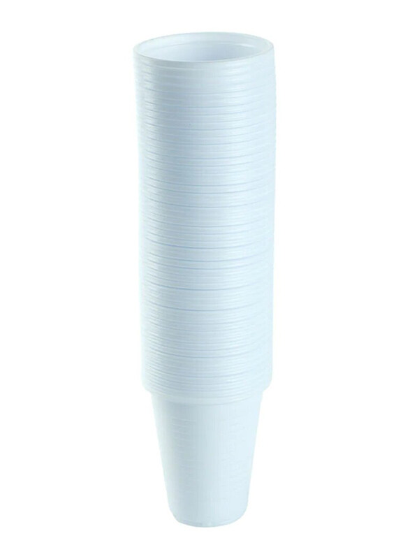

Union White Plastic Cups, 4 x 50 Pieces