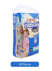 Baby Joy Cullote Diapers, Size 5, Junior, 15-22 kg, Jumbo Pack, 36 Count