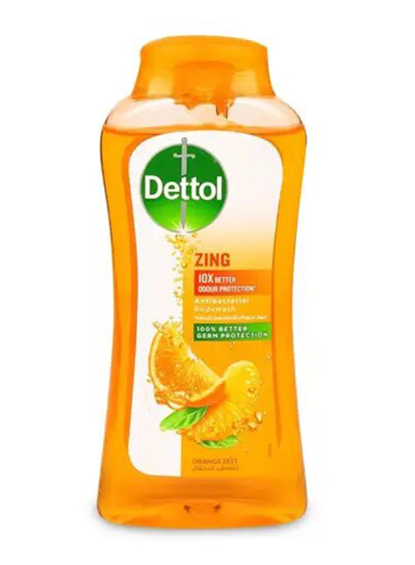 Dettol Zing Shower Gel, 250ml