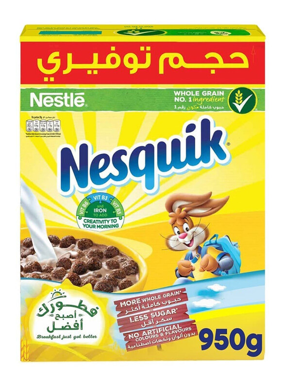 

Nesquik Chocolate Breakfast Cereal, 950g