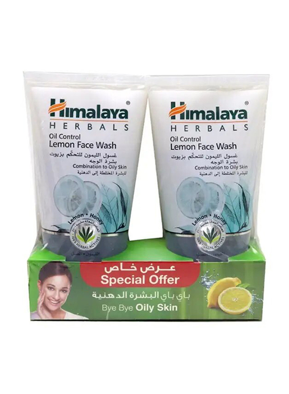 Himalaya Oil Control Lemon Fash Wash - 2X150Ml