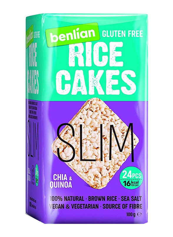 

Benlian Rice Cakes Slim Chia & Quinoa, 100g