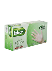 Falcon Vinyl Disposable Gloves, Large