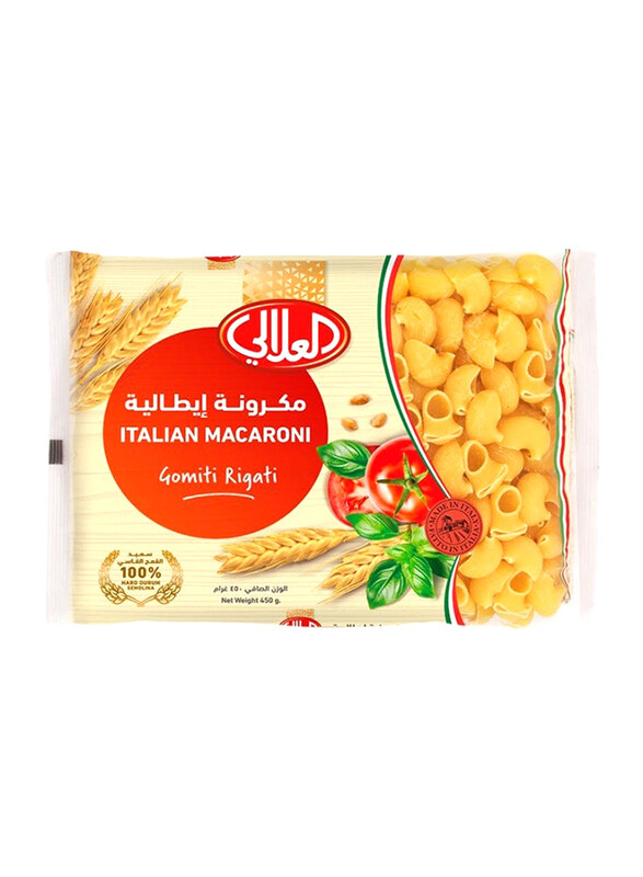 

Al Alali Italian Macaroni Comiti Rigati Pasta, 450g