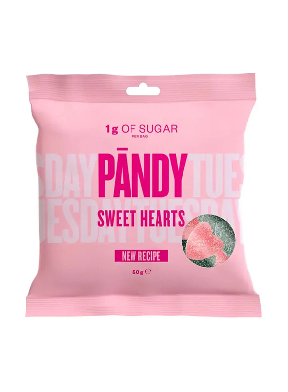 Pandy Candy Sweet Hearts, 50g