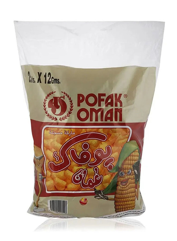 Oman Pofak Cheese Flavor - 12g