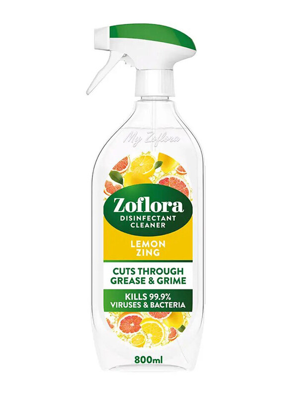 

Zoflora Disinfectant Cleaner Lemon Zing, 800ml