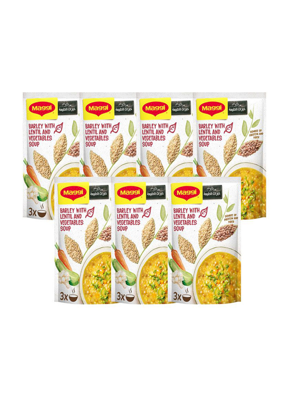 

Maggi Barley Lentil and Vegetable Soup, 7 x 75g