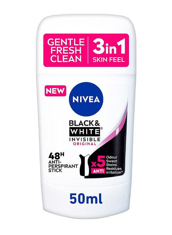 

Nivea Deodorant Stick Black & White Original, 50ml