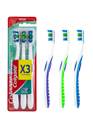 Colgate 360 Base Medium Toothbrush, Value Pack - 3 Pack