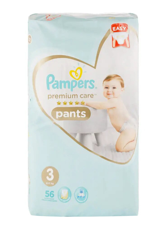 Pampers Size 4 Premium Care Pants Diapers - 56 Pieces