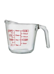 Anchor Hocking 16 Oz Open-Handle Measuring Cup, Transparent