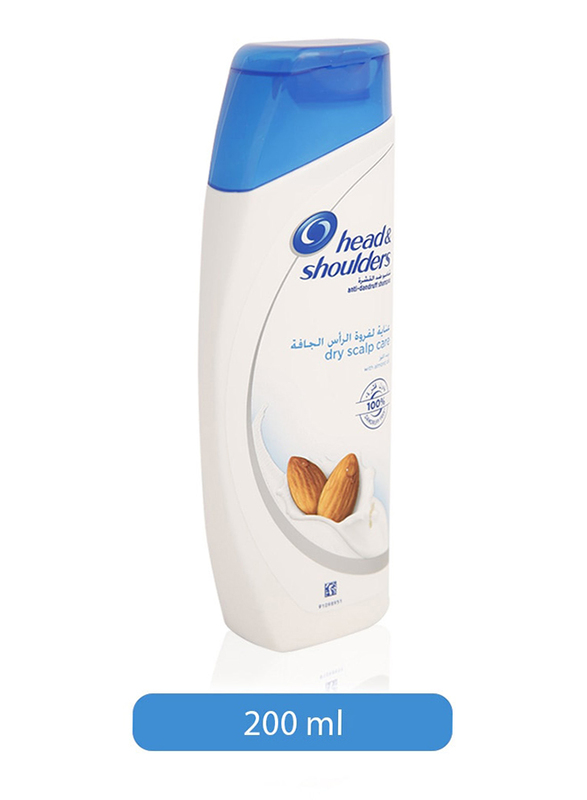 Head & Shoulders Dry Scalp Care and Almond Oil Anti-Dandruff Shampoo for Dry Hair, 200ml