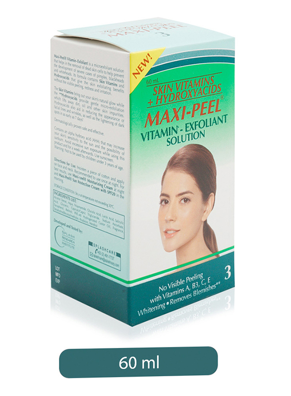 Maxi-Peel Skin Vitamins & Hydroxyacids Whitening Cream, 60ml
