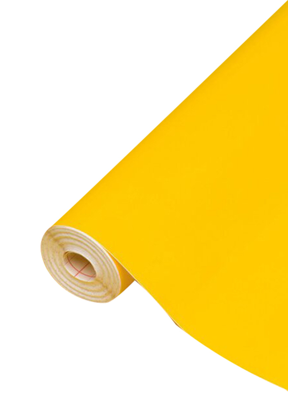 D-C-Fix Adhesive Vinyl Film, 2m x 45cm, Yellow