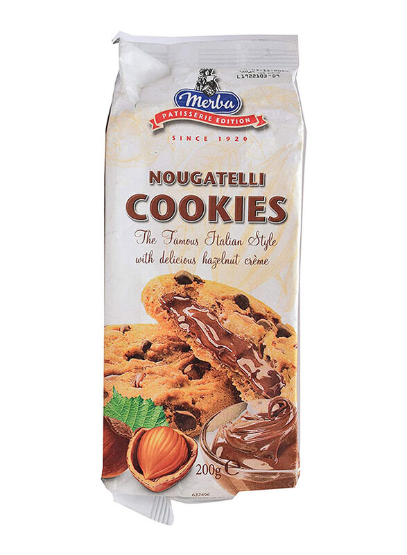 

Merba Nougatelli Hazelnut Cookies, 200g