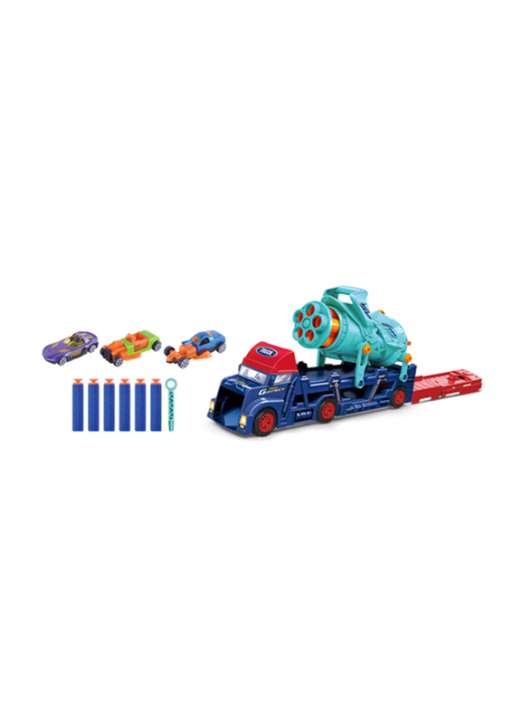 Power Joy Vroom Diecast Shooter Set, Ages 3+