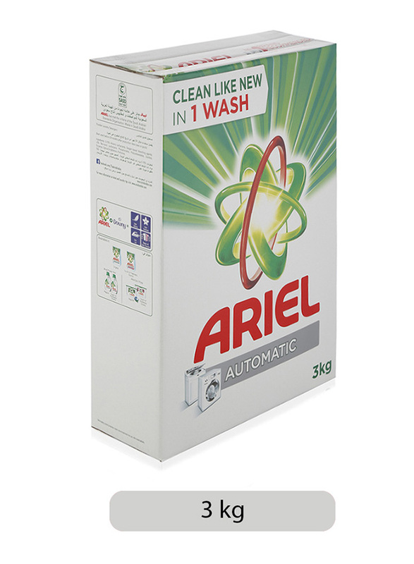 Ariel Automatic Original Scent Laundry Powder Detergent, 3 kg