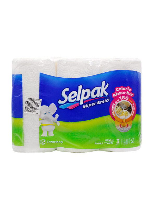 Selpak Paper Towel - 3 Rolls