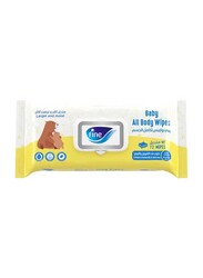 Fine Baby All Body Wipes, 72 Pieces