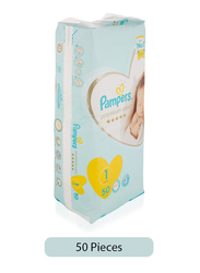 Pampers Premium Care Diapers, Size 1, 2-5 kg, 50 Count