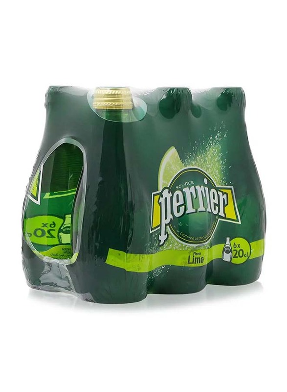 Perrier Natural Lime Water - 6 x 200ml