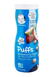 Gerber Strawberry Apple Puffs Cereal Snack - 42 g