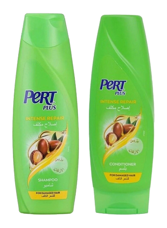 Pert Plus Intense Repair Argan Oil Conditioner and Shampoo, 360ml + 400ml