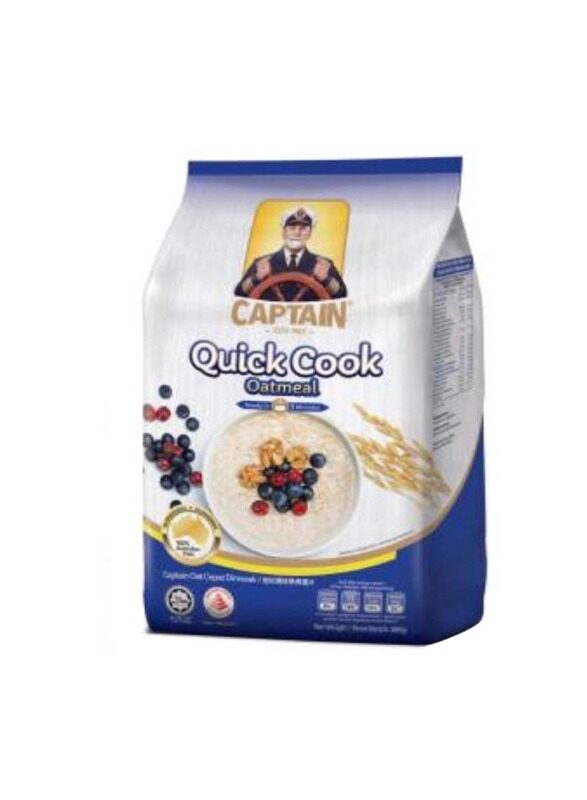 

Captain Quick Cooking White Oats, 500g