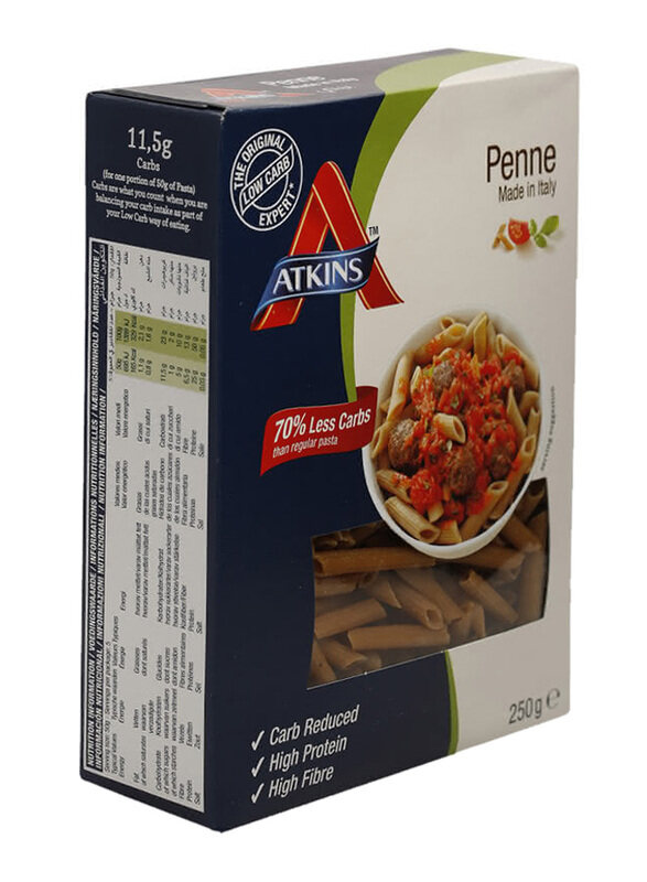 

Atkins Low Carb High Protein Penne Pasta, 1 Piece x 250g