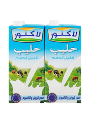 Lacnor Liquid Essentials Milk - 4 x 1 Ltr