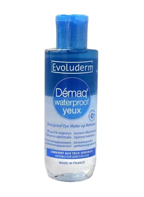 

Evoluderm Water Proof Eye Make-Up Remover, 150ml, Clear