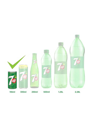 7UP Carbonated Soft Drink Mini Can, 155ml