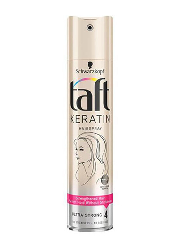 

Taft Keratin Hair Spray for All Hair Types, 250ml